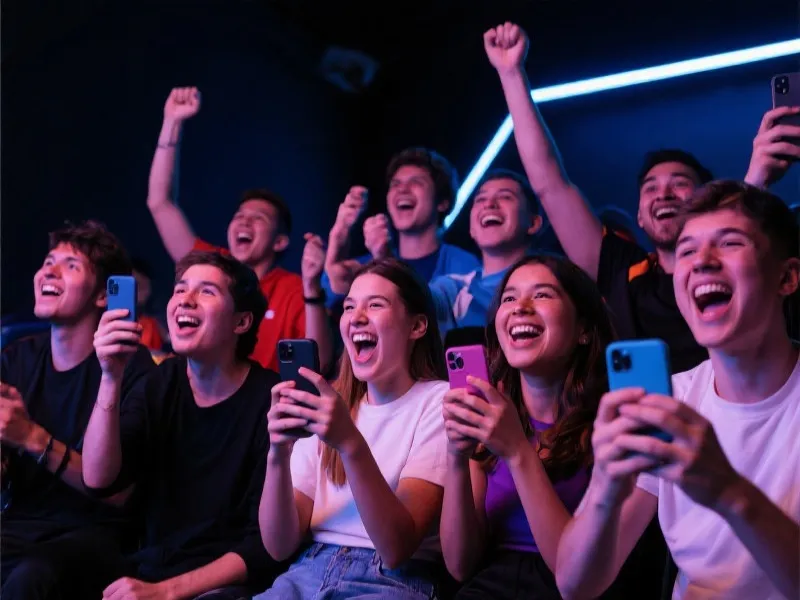 热情的电竞粉丝